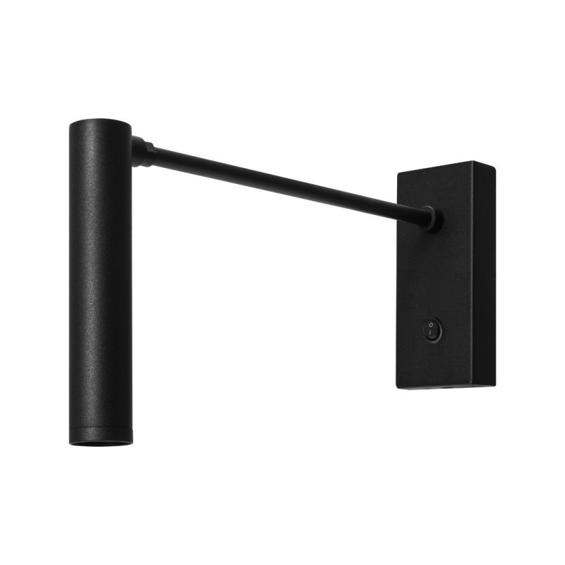 Kinkiet Roll LED czarny Kaspa | Minimalistyczny design