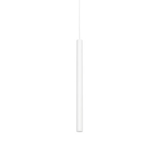 Lampa wisząca tuba Roll LED 10cm biała Kaspa - Nowoczesny design