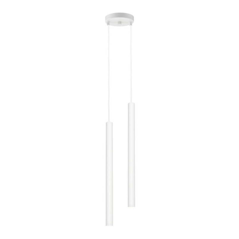 Lampa wisząca LED Kaspa Roll 2 tuby - Nowoczesny design