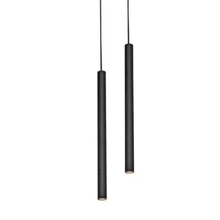 Lampa wisząca LED Kaspa Roll 2 tuby - Nowoczesny design