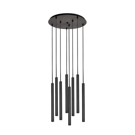 Lampa wisząca Roll LED VIII 48cm czarna | Kaspa - Nowoczesne oświetlenie