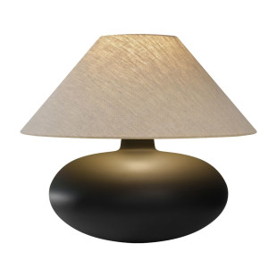 Lampa stołowa Kaspa Sawa Natur II - Beż/Grafit | Elegancki design