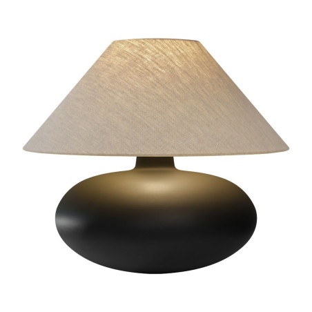 Lampa stołowa Kaspa Sawa Natur II - Beż/Grafit | Elegancki design