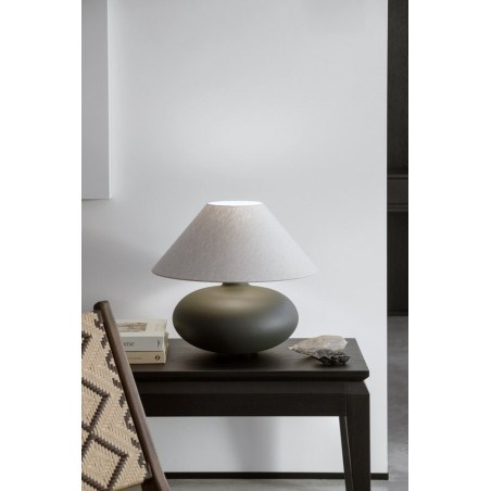 Lampa stołowa Kaspa Sawa Natur II - Beż/Grafit | Elegancki design