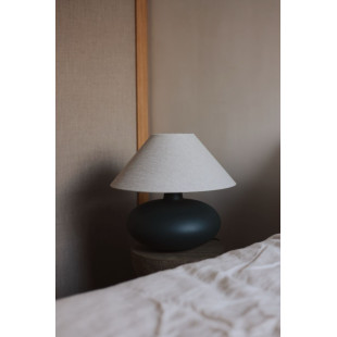 Lampa stołowa Kaspa Sawa Natur II - Beż/Grafit | Elegancki design