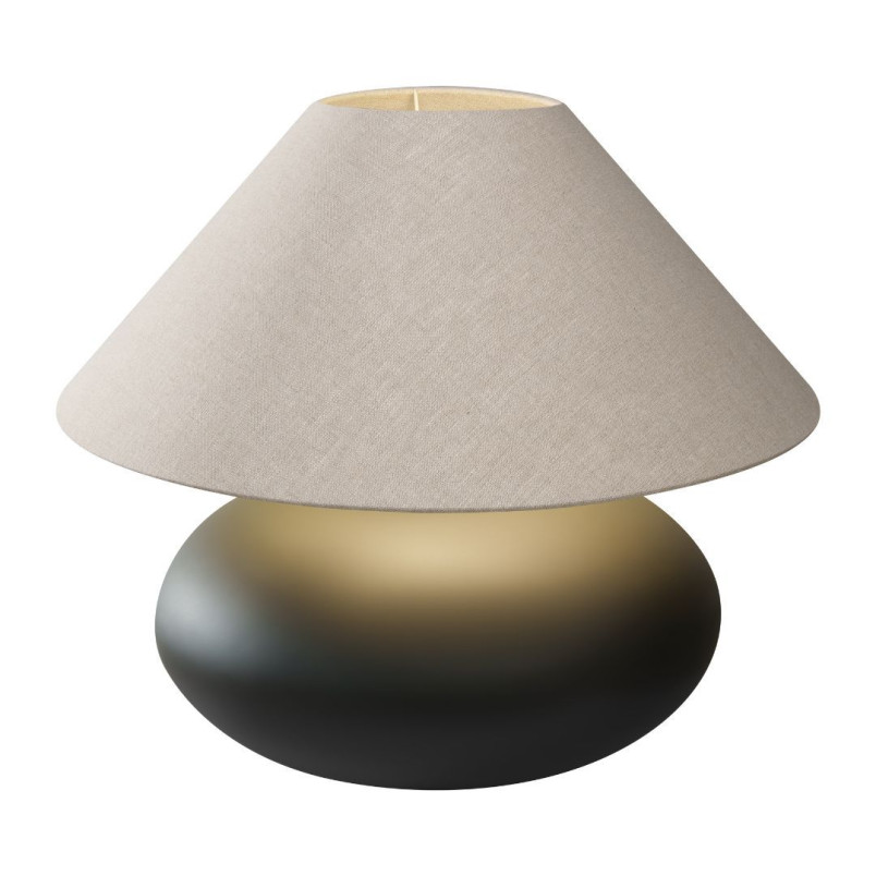 Lampa stołowa Kaspa Sawa Natur II - Beż/Grafit | Elegancki design