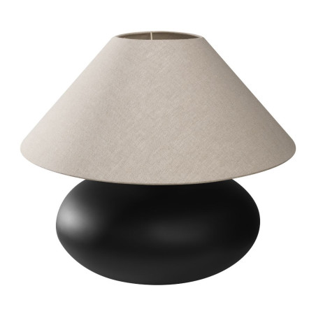 Lampa stołowa Kaspa Sawa Natur II - Beż/Grafit | Elegancki design