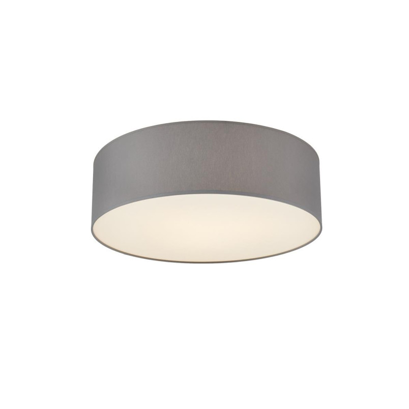 Plafon okrągły szary Kaspa Space 75cm - Oświetlenie LED