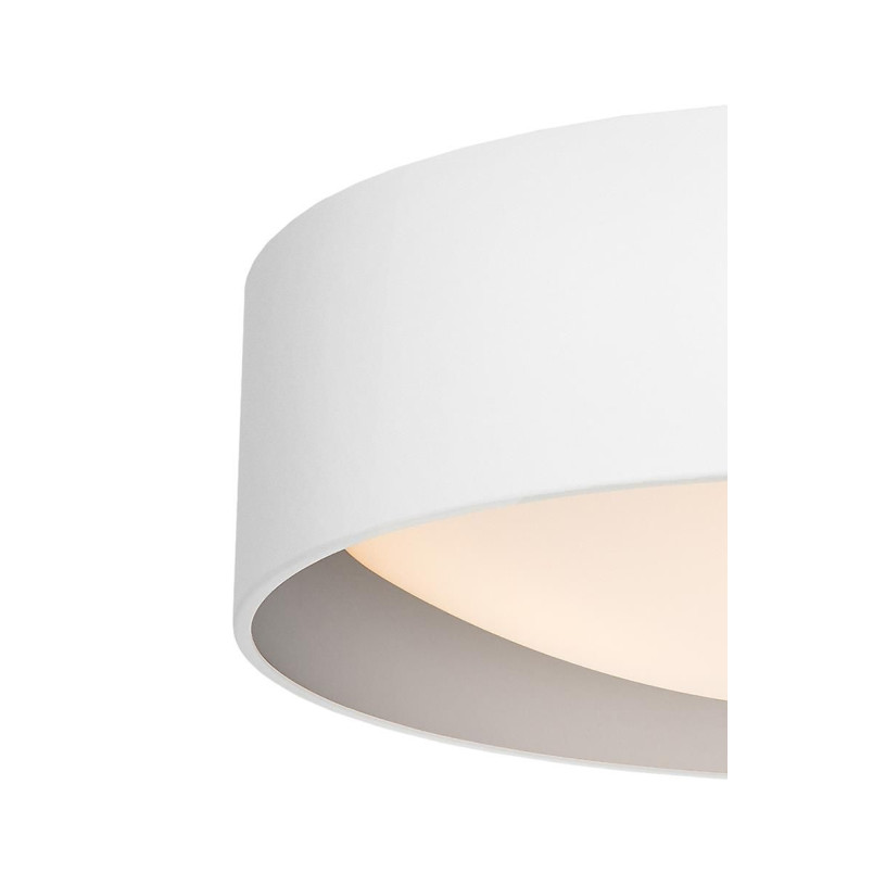 Lampa wisząca Vero 45cm biało-srebrna Kaspa | Sklep z lampami