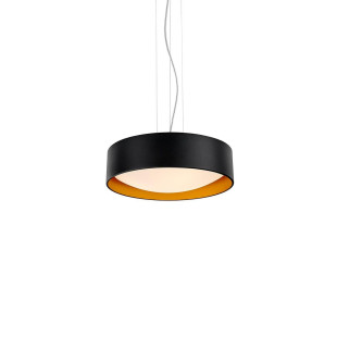 Lampa wisząca Vero: Czarno-złota, 45cm | Kaspa