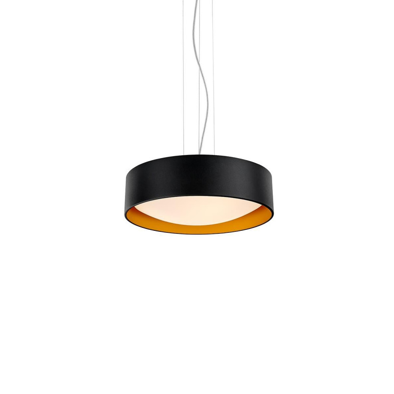 Lampa wisząca Vero: Czarno-złota, 45cm | Kaspa