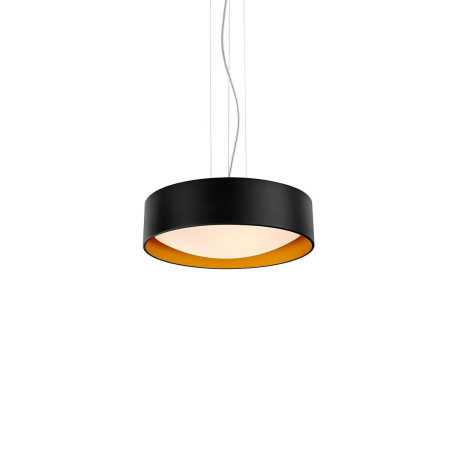 Lampa wisząca Vero: Czarno-złota, 45cm | Kaspa