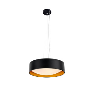 Lampa wisząca Vero: Czarno-złota, 45cm | Kaspa