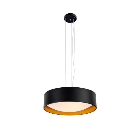 Lampa wisząca Vero: Czarno-złota, 45cm | Kaspa