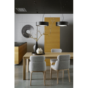Lampa wisząca Vero czarna Kaspa - nowoczesny design