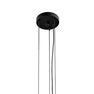 Lampa wisząca Vero czarna Kaspa - nowoczesny design