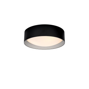 Plafon Vero 45cm czarno-srebrny Kaspa - Nowoczesny design