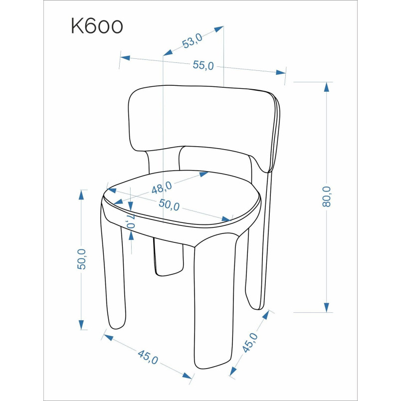 Krzesło tapicerowane K600 oliwkowe Halmar - Komfort i Styl