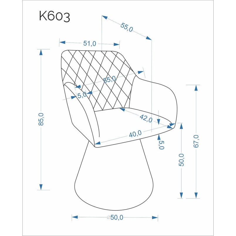 Krzesło obrotowe Halmar K603 - Komfort i Design | Sklep z Krzesłami