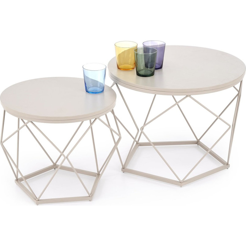 Zestaw stolików Cielo Halmar: Elegancki design, świetna cena!