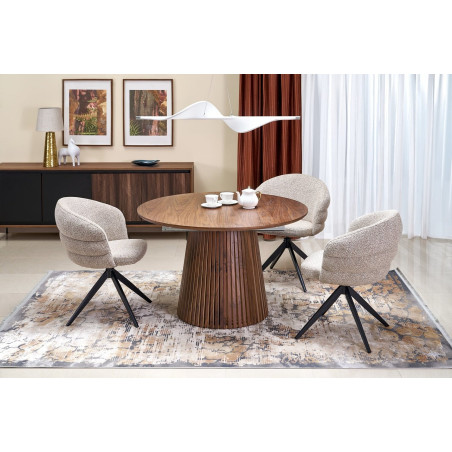 Stół rozkładany Fargo 120-210cm orzech Halmar - Elegancki design
