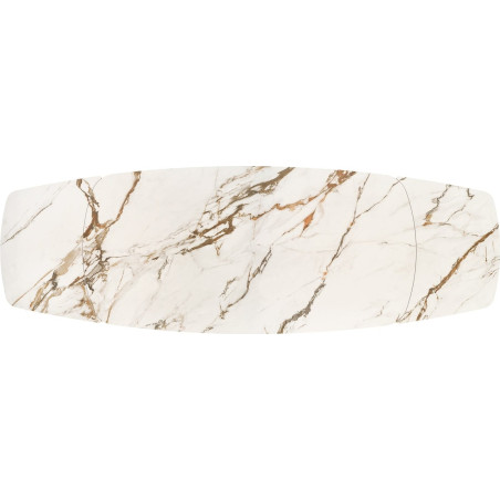 Stół rozkładany Flavor Halmar | Ceramiczny, Owalny, 200-300x100cm