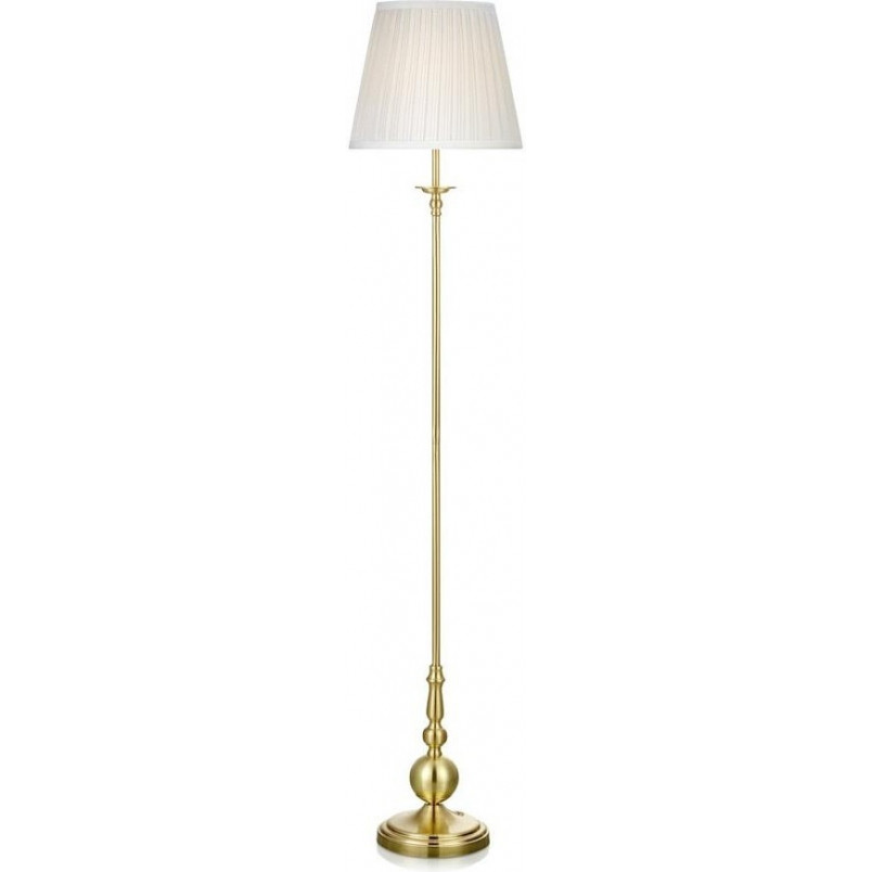 Lampa podłogowa Imperia mosiądz/biała | Markslojd - Elegancki Design