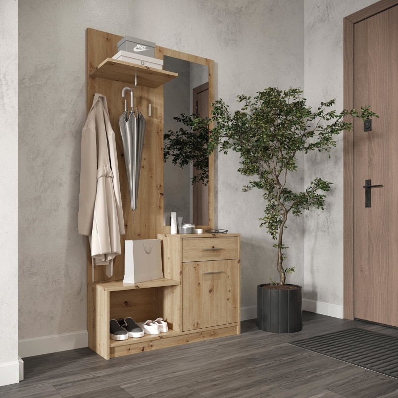 Zestaw do przedpokoju Pergo dąb artisan | Halmar - Funkcjonalność i styl