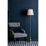 Lampa podłogowa Imperia mosiądz/biała | Markslojd - Elegancki Design