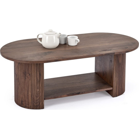 Stolik owalny Perila 120x60 - Halmar | Orzechowy