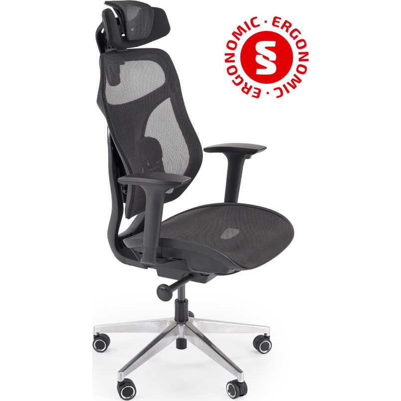 Fotel biurowy ergonomiczny Otis Halmar - Komfort i regulacja