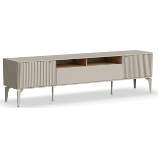 Szafka RTV Beluci 200x40 - Kaszmir/Dąb, Halmar | Salon