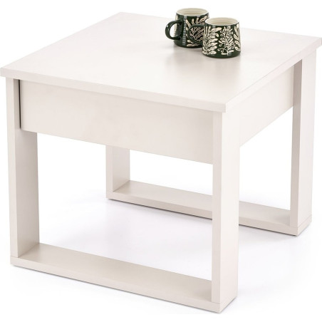 Stolik kwadratowy Nea 60x60cm kaszmir - Halmar | Kup teraz!