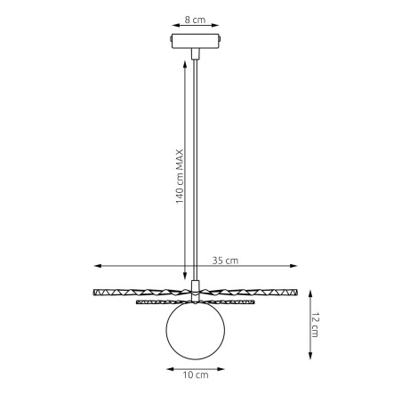 Lampa wisząca Umbra | Emibig - Nowoczesny design