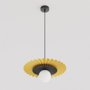Lampa wisząca Emibig - nowoczesny design, szklana kula | Kup online