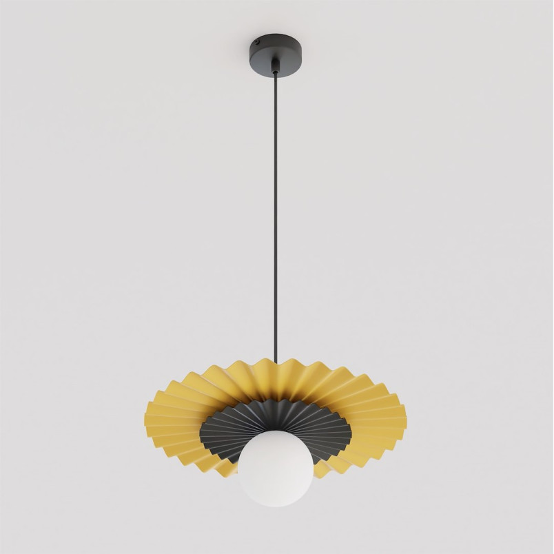 Lampa wisząca Emibig - nowoczesny design, szklana kula | Kup online