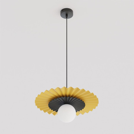 Lampa wisząca Emibig - nowoczesny design, szklana kula | Kup online