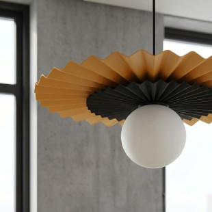 Lampa wisząca Emibig - nowoczesny design, szklana kula | Kup online