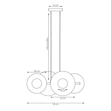 Lampa wisząca Umbra IV - Elegancki design Emibig | Kup online