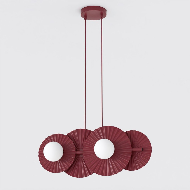 Lampa wisząca Umbra IV burgund | Emibig - Nowoczesne oświetlenie