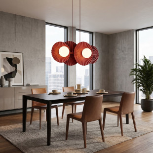 Lampa wisząca Umbra IV burgund | Emibig - Nowoczesne oświetlenie