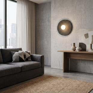 Kinkiet okrągły Emibig - nowoczesny design | Sklep z lampami