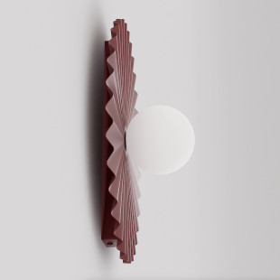 Kinkiet Umbra Emibig: Nowoczesny design, burgund kolor | Sklep z lampami