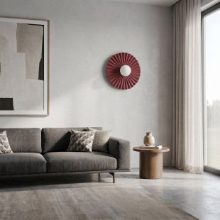 Kinkiet Umbra Emibig: Nowoczesny design, burgund kolor | Sklep z lampami