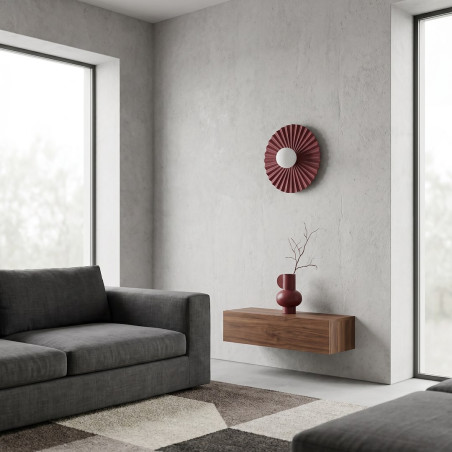 Kinkiet Umbra Emibig: Nowoczesny design, burgund kolor | Sklep z lampami
