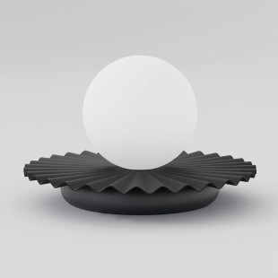 Lampa stołowa szklana kula Umbra Emibig | Nowoczesny design