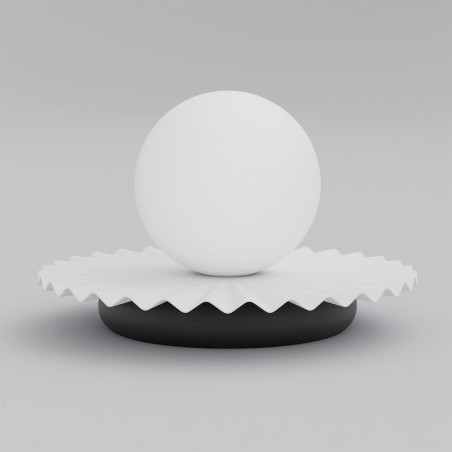 Lampa stołowa szklana kula Umbra Emibig | Nowoczesny design