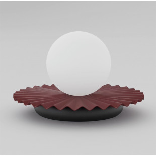 Lampa stołowa szklana kula Umbra Emibig | Nowoczesny design