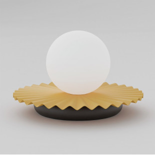 Lampa stołowa szklana kula Umbra Emibig | Nowoczesny design