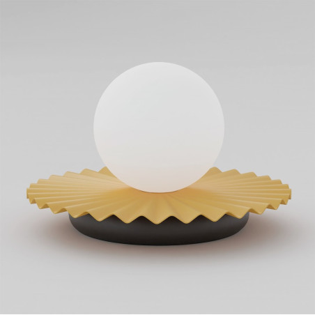 Lampa stołowa szklana kula Umbra Emibig | Nowoczesny design